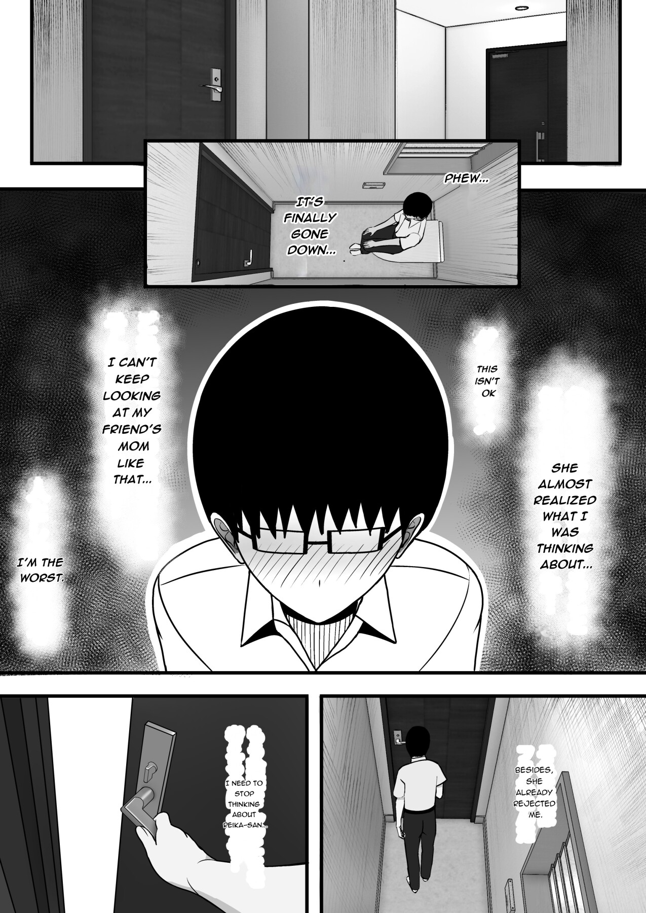 Hentai Manga Comic-GAL MOTHER SEX FRIEND-Read-11